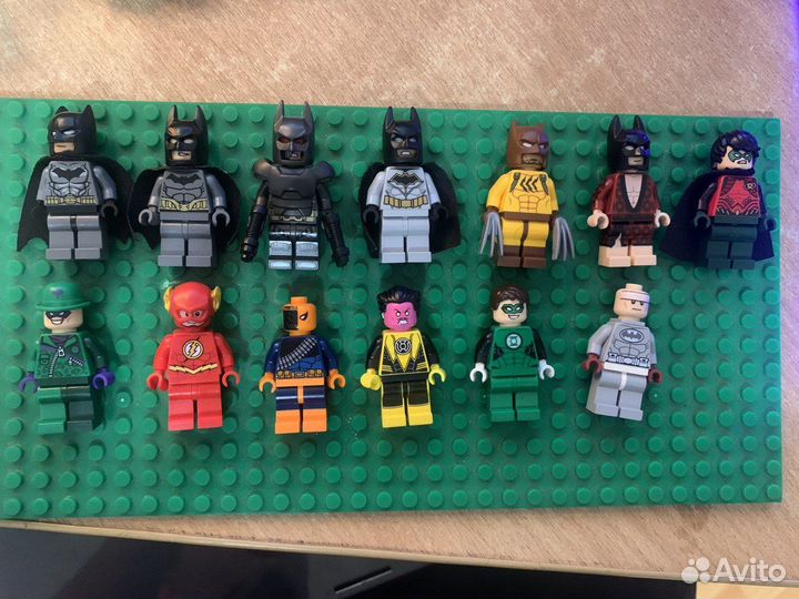 Lego минифигурки Star wars, marvel, dc