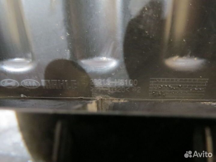 Воздуховод Hyundai Solaris 2