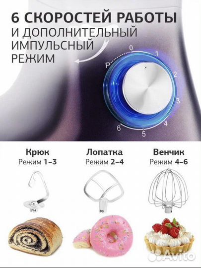 Миксер планетарный starwind