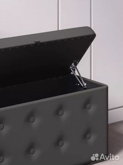 Банкетка пуфик с ящиком