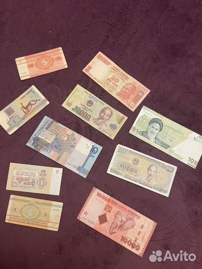 Купюры Разных стран