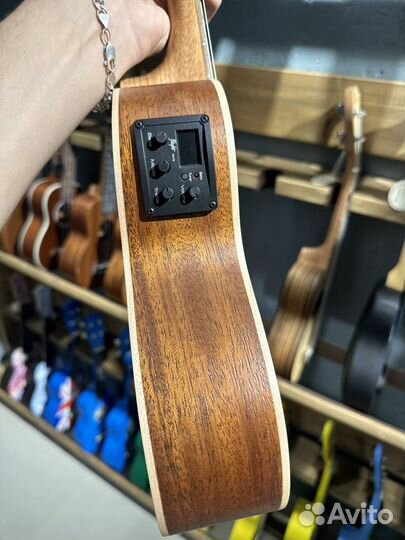 Flight DUC323 EQ MAH Укулеле с подключением