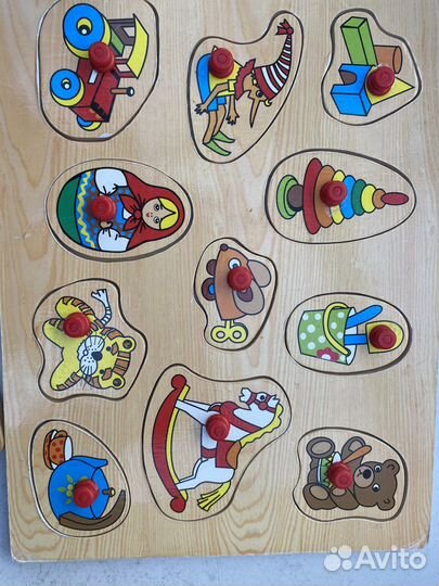 Пазлы, домино, сортеры