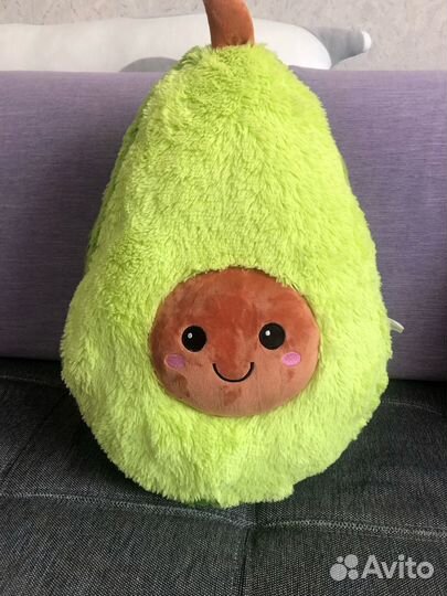 Подушка / мягкая игрушка Авокадо большая