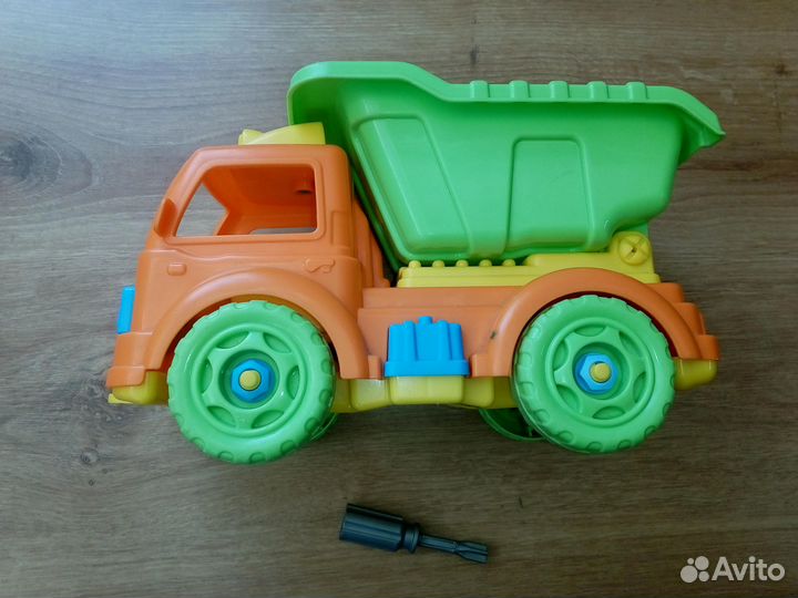 Конструктор-самосвал с отверткой, Полесье