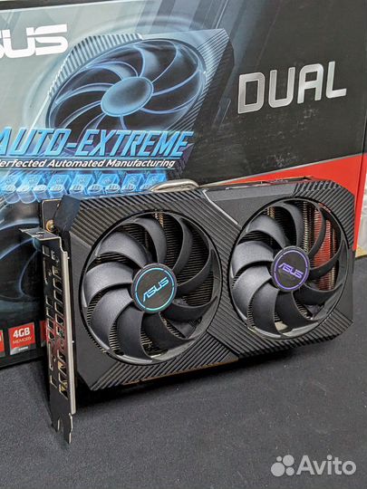 Видеокарта asus RX 6500 XT Dual