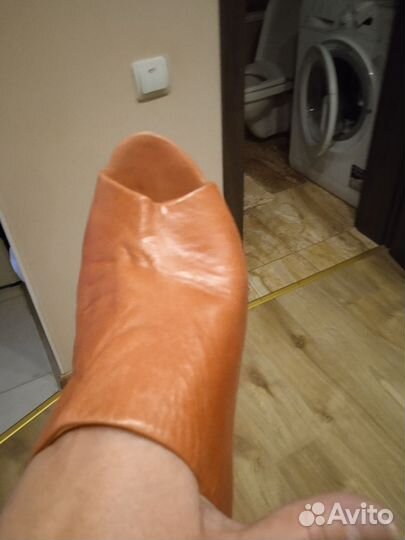 Женские летние кожанные босоножки