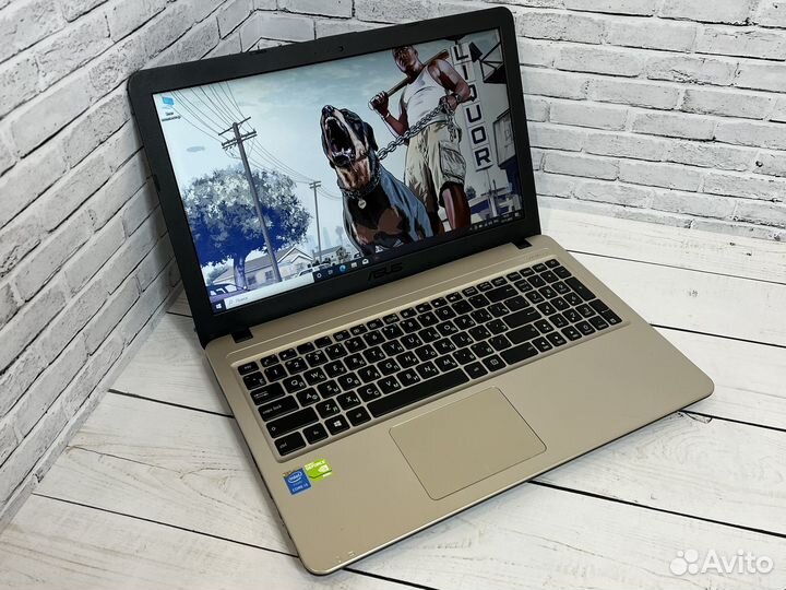 Мощный ноутбук Asus i3/Nvidia/6gb/SSD/гарантия