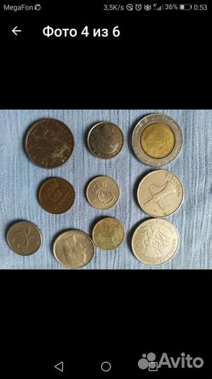 Монеты Европа 1617 по 21 век