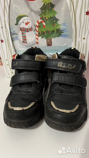 Ботинки демисезонные для девочки 28 размер