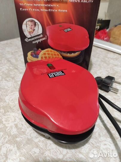 Электрическая мини вафельница