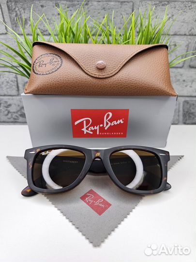 Очки Ray Ban Wayfarer 2140 902N6 Brown Leopard