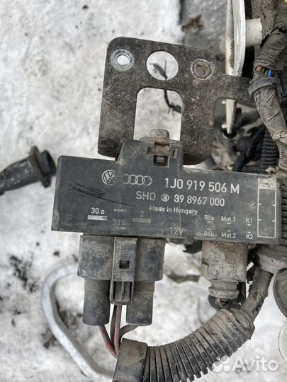 Блок управления вентилятором skoda audi vw seat