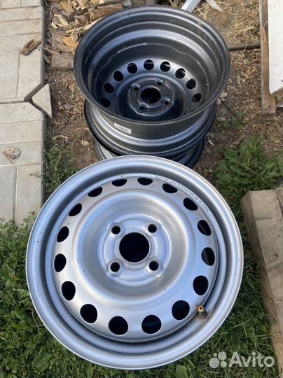 Диски штампованные 4*100 r14 aveo,lanos,nexia