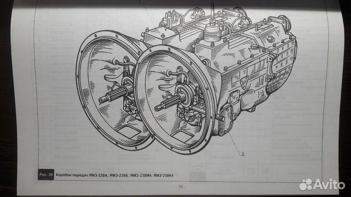 Двигатели с кпп ямз-238Б, 238Д каталог деталей