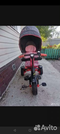 Велосипед с ручкой