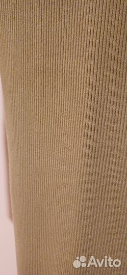 Платье трикотажное в рубчик