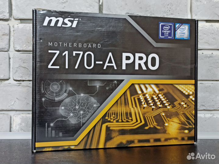 1151 MSI Z170-A PRO (6 и 7-е поколение Intel)