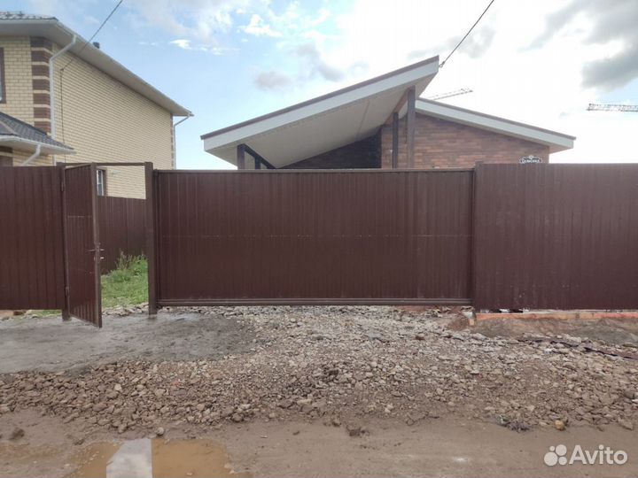 Заборы ворота калитки