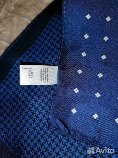 Мужской нагрудный платок из шелка