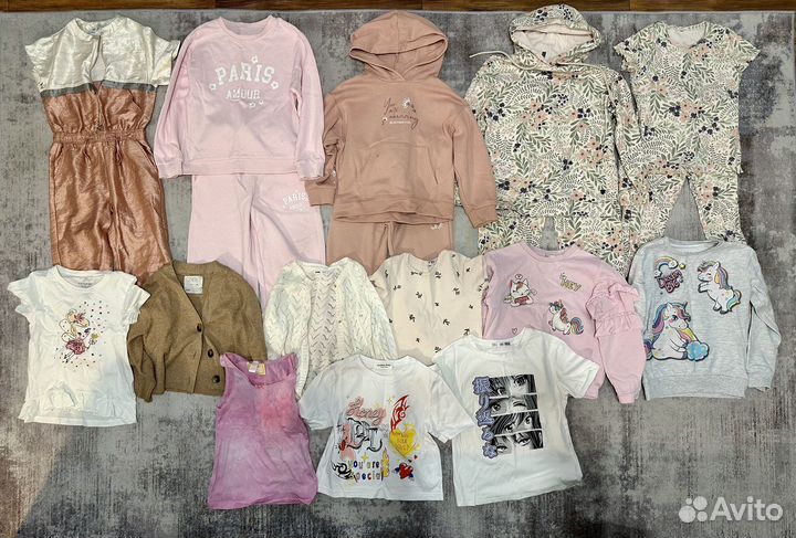 Пакет одежды для девочки 122
