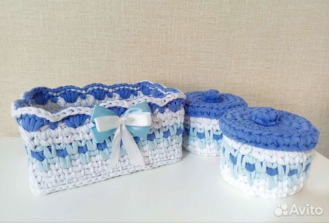 Подарок для новорожденных набор корзинок
