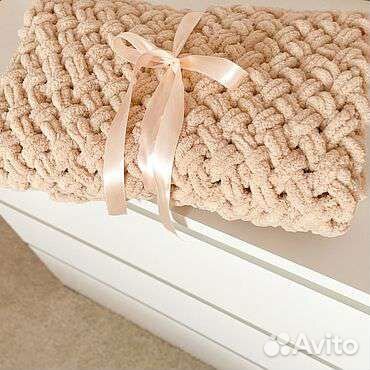 Плед ручной работы