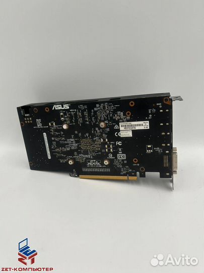 Видеокарта 4 Гб Asus GeForce GTX 1050 TI гарантия