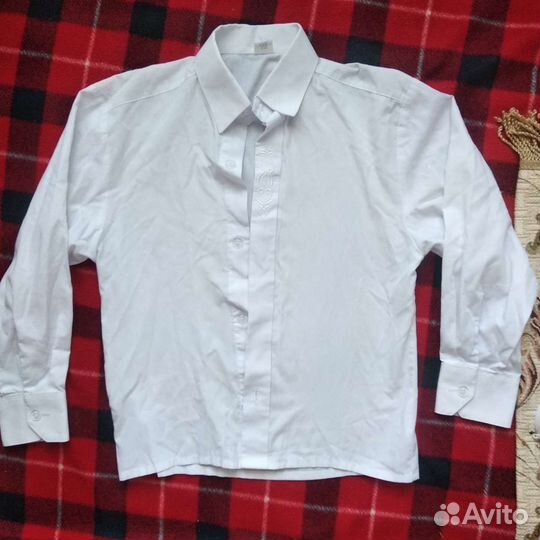 Рубашки на мальчика 116-122