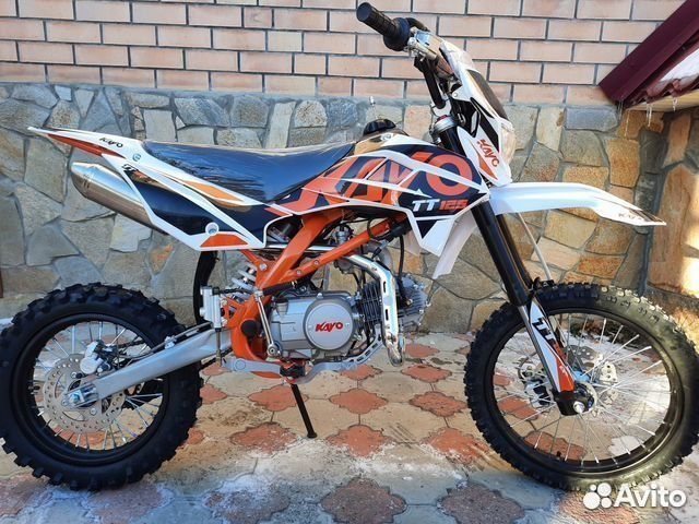 Мотоцикл питбайк Kayo Кайо Basic TT125EA купить в Москве | Транспорт ...