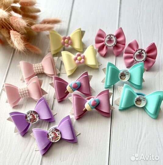 Резинки для волос ручной работы