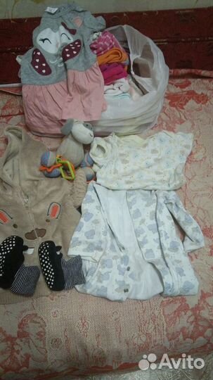 Детские вещи пакетом для девочек