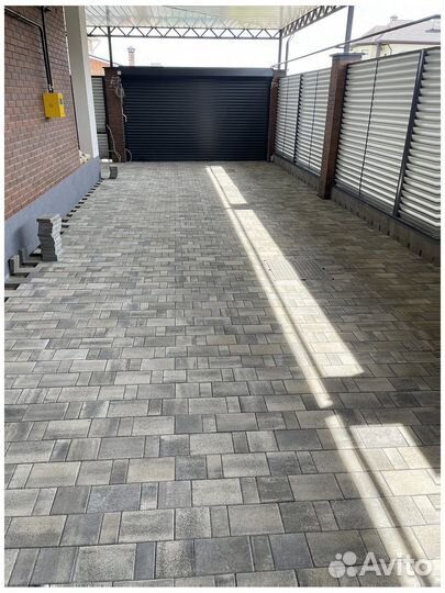 Брусчатка тротуарная плитка от завода