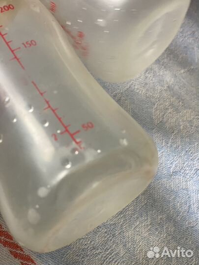 Бутылочки, щетка для мытья бутылок pigeon 3 шт