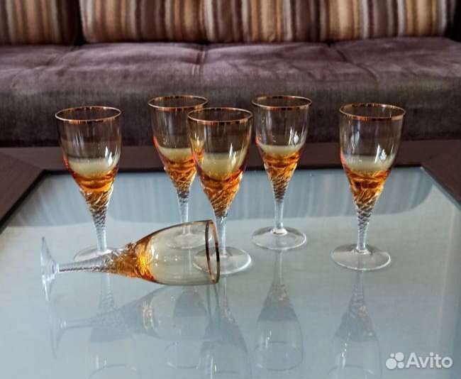 Фужеры Bohemia Чехословакия