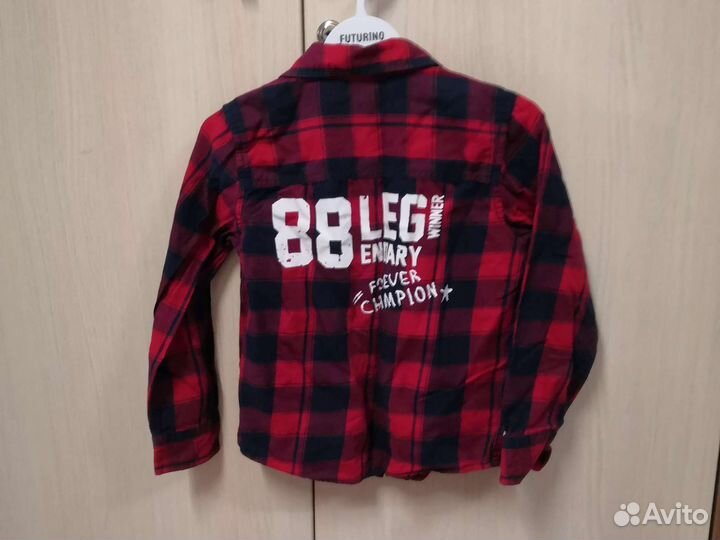 Рубашка на мальчика 104 р-р