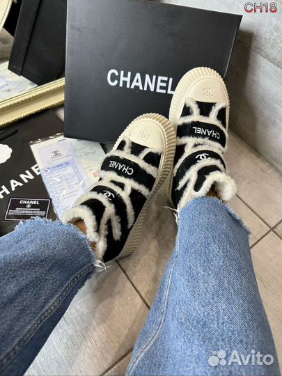 Кеды Chanel женские