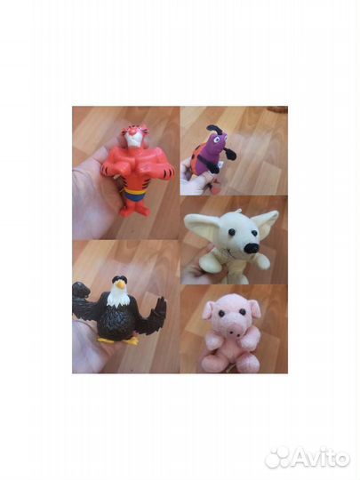 Игрушки из макдональдса