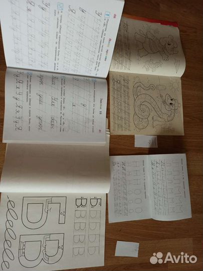 Азбука, развитие речи 4-6 лет, прописи