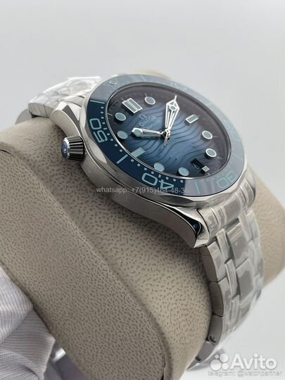 Часы omega seamaster 300m diver summer blue