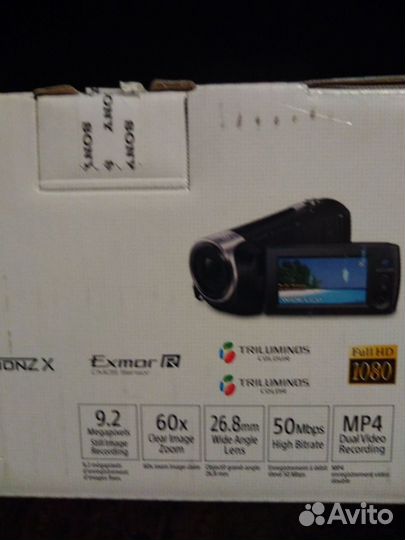 Видеокамера Sony HDR PJ-410