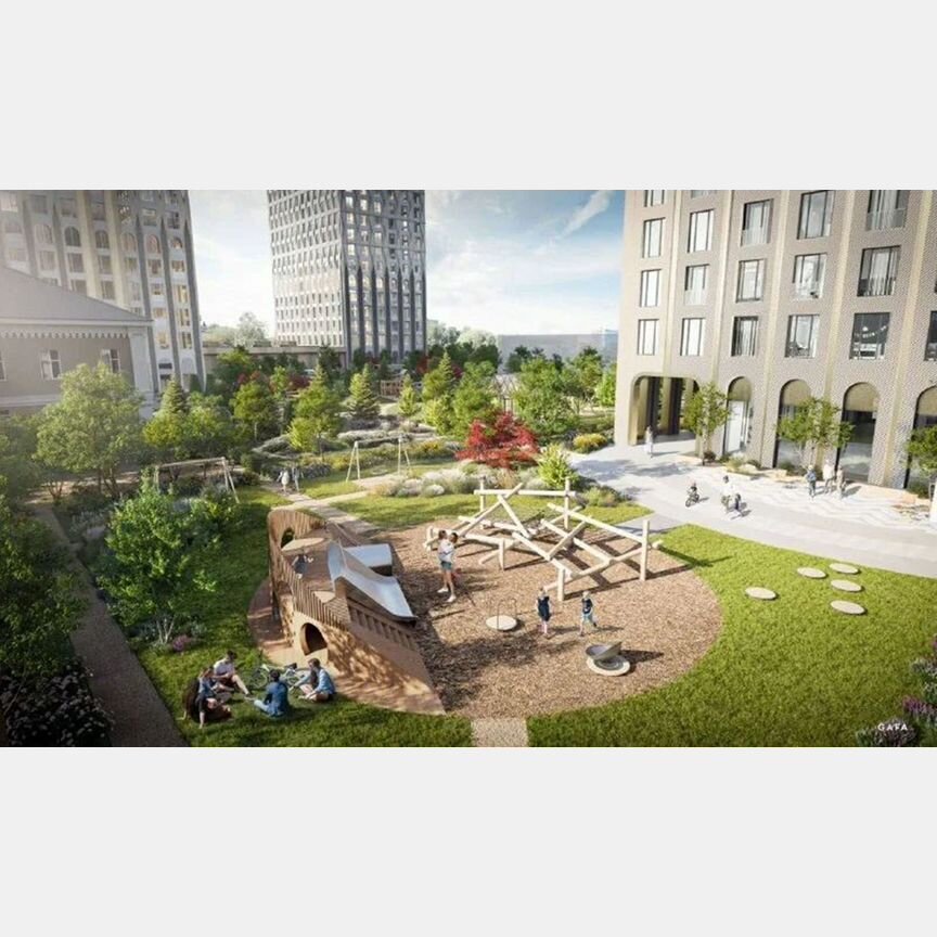 1-к. квартира, 28,1 м², 3/33 эт.