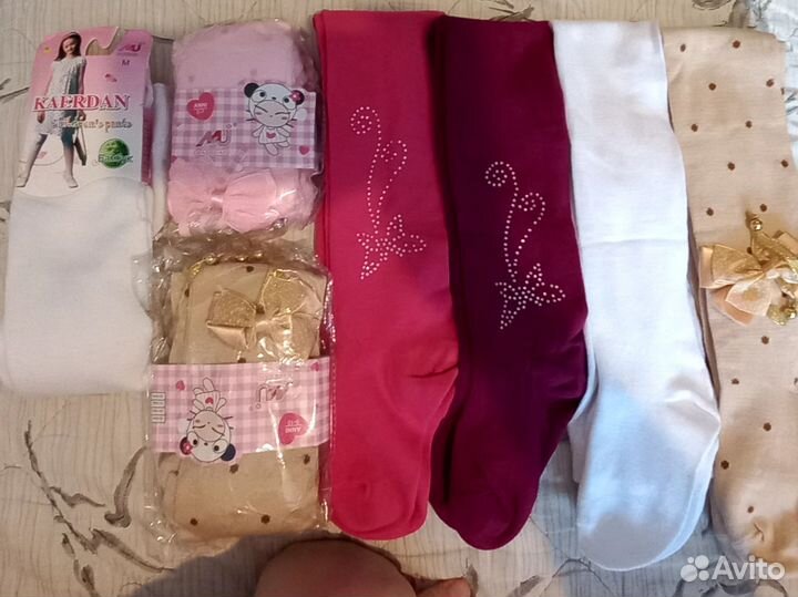 Колготки детские новые для девочки 86 92