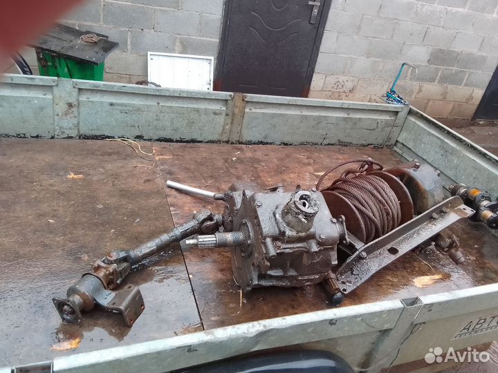 Лебедка на газ 66 в комплекте, коробка на газ 66