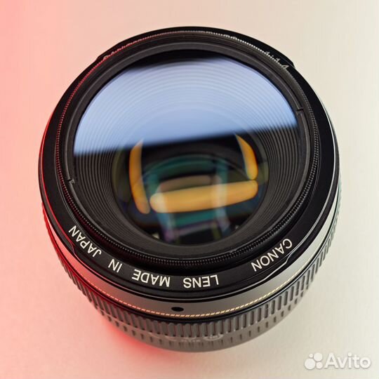 Объектив Canon 50mm f/1.4 USM + фильтр