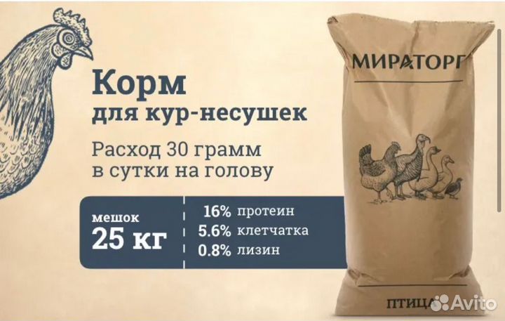 Комбикорм Мираторг