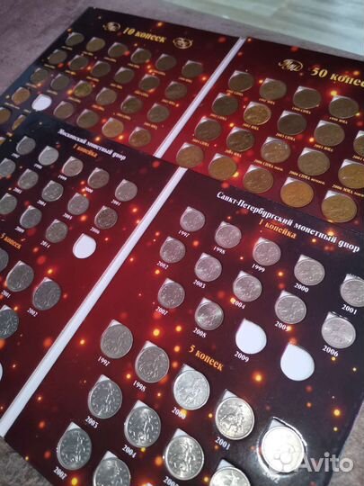 Монеты погодовка Россия (продажа/обмен)