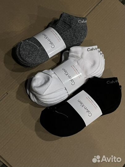 Носки calvin klein оригинал упаковка (6 пар)