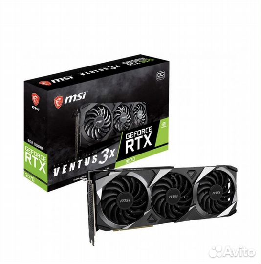 Видеокарта msi rtx 3070 ti ventus 3x 8gb oc