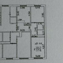 2-к. квартира, 57,6 м², 2/4 эт.